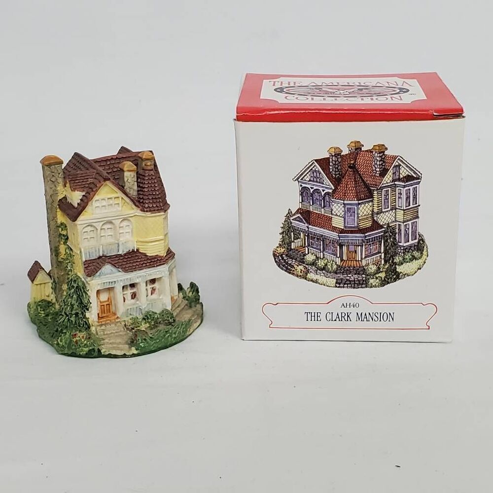 Liberty Falls The Clark Mansion AH40 Figurine w/ Box